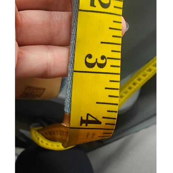 Denim Pointed toe tie back pumps sz 9 - Picture 8 of 8